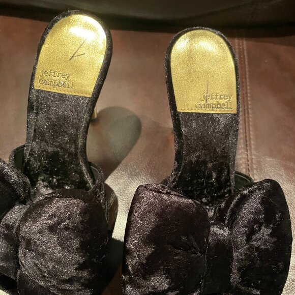 Bow Down Slide Sandal Jeffrey Campbell Size 5 - Picture 2 of 9
